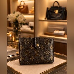 Louis Vuitton Porte Monnaie Billets Viennois French Purse or Kisslock Wallet